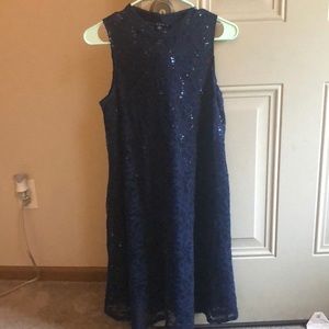 navy blue tiana b homecoming dress